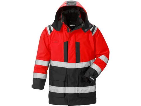 Fristads 119628 parka, rood/zwart, maat L, per stuk