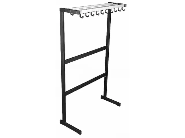 Garderoberek 19Jashaken Hoedenplank Enkelzijdig Hxbxd 1700X1000X410Mm