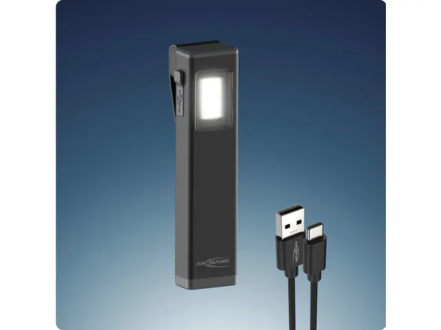 mini-werklamp,behuizing alu/ABS,1 COB-led,100-500lumen,magneten