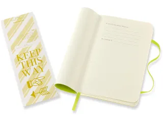 Notitieboek Moleskine pocket 90x140mm lijn soft cover lemon green - 6