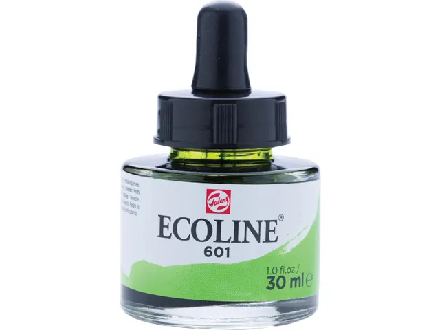 Ecoline waterverf flacon van 30 ml, lichtoranje