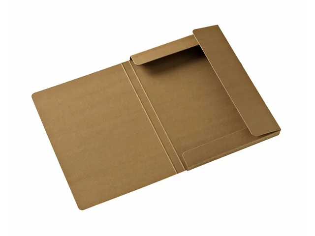 Elastobox Multo Kraft Line A4 20mm 3 kleppen karton bruin