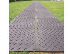 vloerbeschermingsmat,HxLxB 12,7x2440x1220mm,HDPE,geribd,antislip