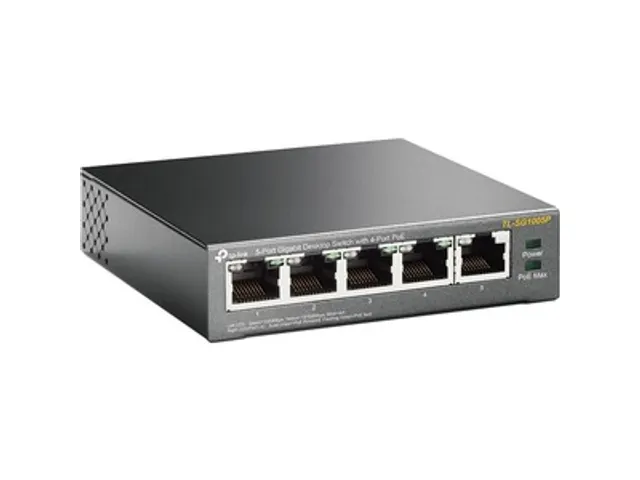 5-Poorts Gigabit Desktop Switch with 4-Ports PoE