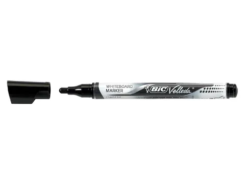 Viltstift Bic Velleda liquid whiteboard rond medium zwart