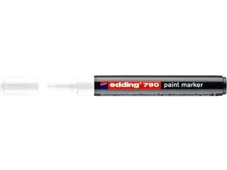 Paintmarker edding 790 alcoholbasis 2-3mm wit - 2