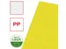 L-map Esselte Standaard A4 Pp Geel 0.11mm