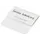 Badge Durable met insteektong 40x75mm