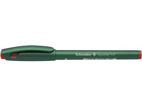 Fibrepen Schneider Topwriter 147 0,6 mm rood