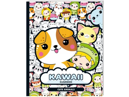 Kleurboek Kawaii Cute Animals