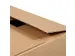 Boîte d'expédition IEZZY 150x150x150mm cannelure-B brun