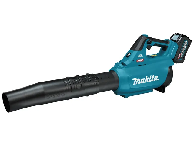Makita UB001G XGT 40 V Max Bladblazer incl. 5,0 Ah accu en snellader