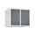 opzetkast,v. locker,2vak.,vak B 300mm,HxBxD 500x600x500mm,vleugeldeur