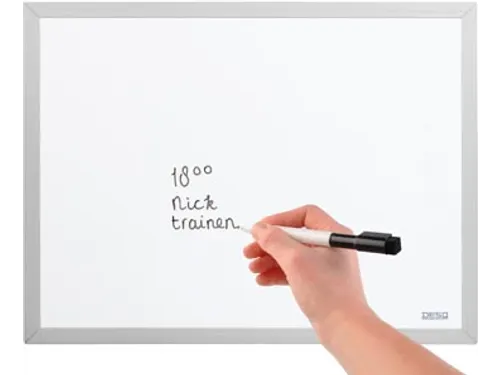 Magnetisch Whiteboard Aluminium Frame 30x40 cm