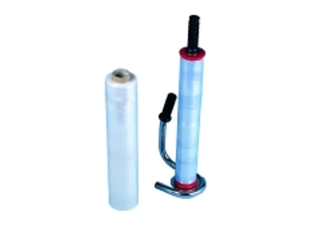 Handwikkelfolie Dispenser Verchroomd