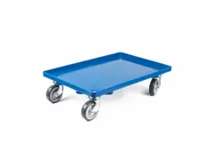 dolly,draagverm. 250kg,laadvl. LxB 615x415mm,platform gesloten