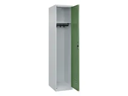 locker,HxBxD 1850x400x500mm,1vak,vak B 400mm,cil.-slot,staand op vloer