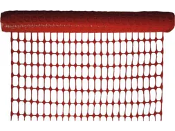 afzetgaas,HxL 1000x50000mm,maaswijdte 40x80mm,kunststof,oranje