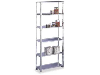 magazijnstelling,grondveld,HxBxD 1850x754x304mm,vaklast 80kg - 1
