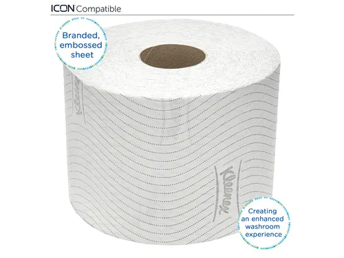 Toiletpapier Kleenex 2-laags 600vel wit 8441
