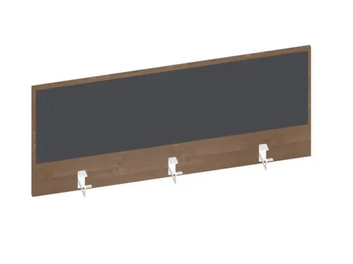 baliepaneel v. bureau aanbouw achter NT-cherry BN8010-antraciet 1200mm