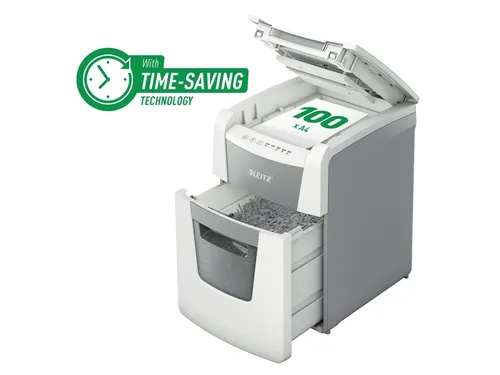 Papiervernietiger Leitz IQ Auto+ Small Office 100 P-4 snippers 4x28mm