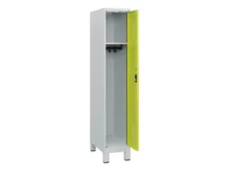schoollocker,HxBxD 1630x300x500mm,1vak,vak B 300mm,cil.-slot,voeten