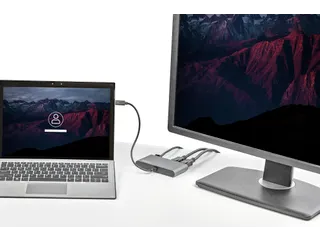 Thunderbolt 3 Dock Mini Dual Monitor TB3 Docking Station - 5
