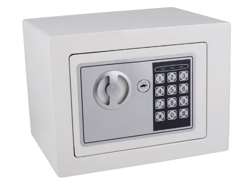 Kluis Pavo mini elektronisch 230x170x170mm wit