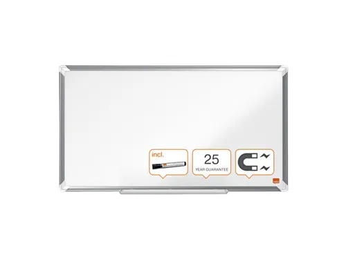 Whiteboard Nobo Premium Plus Widescreen 40x71cm emaille