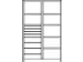 armoire d'atelier,corps RAL7035,face avant RAL7035