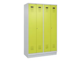 PBM-locker,HxBxD 1950x1200x500mm,4vak,vak B 300mm,cil.-slot - 2