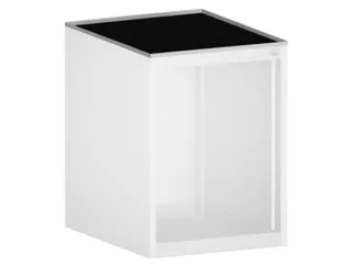 oplegelement kast,m. afrolrand aan 4zijden,HxBxD 15x1050x650mm - 1