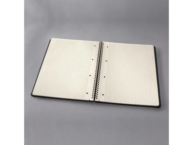 Bloc note Sigel CONCEPTUM avec reliure hardcover A4 spiralé noir quad