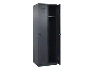 locker,HxBxD 1850x600x500mm,2vak,vak B 300mm,draaigrendel - 2