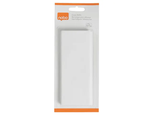 Navulling Nobo voor magnetische whiteboardwisser blauw