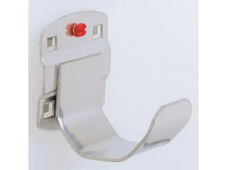 Buishouder Voor Geperforeerde Platen Ø 100Mm Aluminium-Kleurig - 1