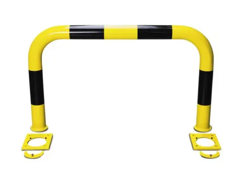 Aanrijdbeschermingsbeugel Wegneembaar 350x1000mm Met Kunststofcoating