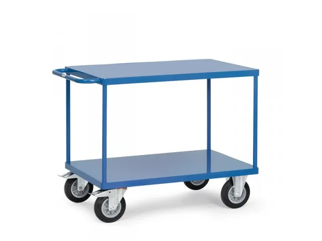Tafelwagen Met Laadvlak Van Staalplaat 2400b 500kg 2 Etages 850x500mm