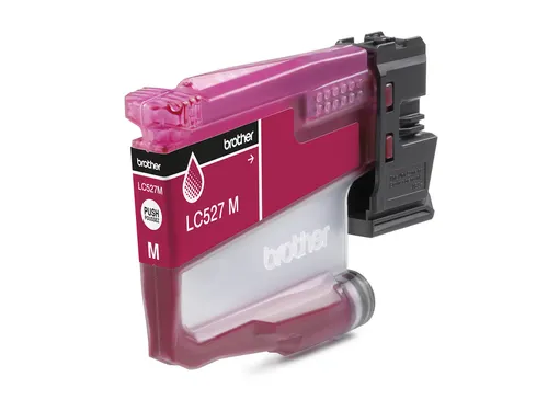 Inktcartridge Brother LC-527M rood 900 pagina's