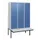 Dubbeldekse dekenkist,HxBxD 1950x1200x815mm,3x2vak.,vak B 400mm
