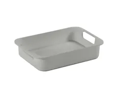 Plateau Sigma Home taille S gris clair - dimensions extérieures 24,4