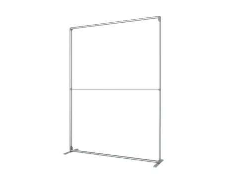 FlexFrame Modulair systeem beurswand 150x200cm Zilver frame