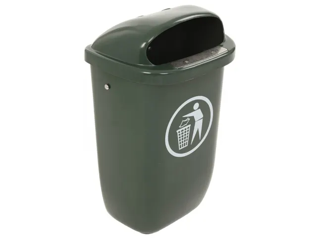 Buitenafvalbak Din-Pk 50 Liter Groen