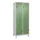 Z-garderobekast,HxBxD 1950x800x500mm,vak B 200/400mm,draaigrendel