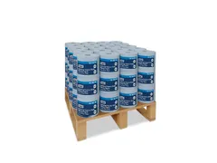 Poetspapier Tork Wiping W1/2 3-laags 119m blauw 130081 Pallet