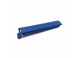 BST detecteerbare herbruikbare zakkensluiter 80mm blauw pak à 10 stuk