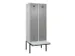 locker met bank,voor scheiding van kleding,HxBxD 2120x800x815mm,2vak