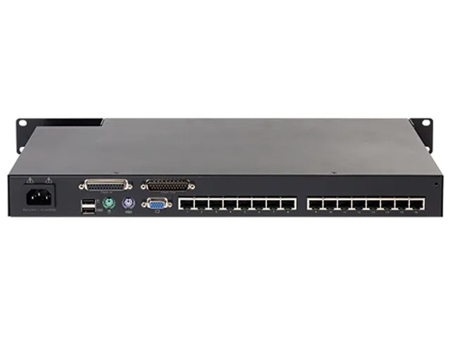KVM0116A, KVM 2G, Analog, 1 Local User, 16 ports, Zwart