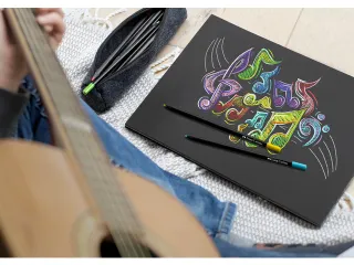 Kleurpotloden Faber-Castell Black Edition in kartonnen etui á 12 stuk - 7